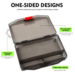 PROBEROS Tool Storage Box Fishing Tackle Box Large Capacity Fishing Accessories Fish Hook Lure Fake Bait Boxes Fishing Goods