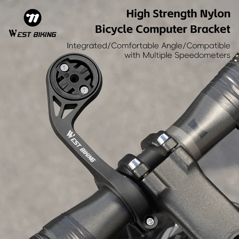 WEST BIKING Bicycle Computer Holder For Garmin/Bryton/Wahoo Speedometer Bike Lights&Camera Mount MTB Road Bicycle Accessories