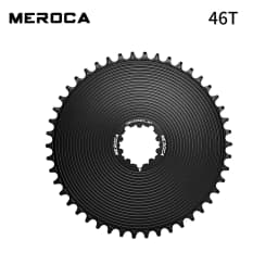 MEROCA Road Bicycle Single Chainring 42t/44t/46t/48t/50t 3-Nail Direct-Mounted 8/9/10/11/12-Speed Closed Road Bicycle Chain Ring