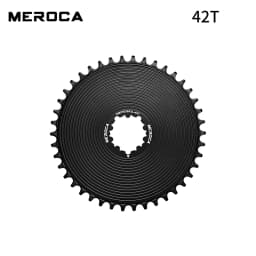 MEROCA Road Bicycle Single Chainring 42t/44t/46t/48t/50t 3-Nail Direct-Mounted 8/9/10/11/12-Speed Closed Road Bicycle Chain Ring