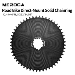 MEROCA Road Bicycle Single Chainring 42t/44t/46t/48t/50t 3-Nail Direct-Mounted 8/9/10/11/12-Speed Closed Road Bicycle Chain Ring