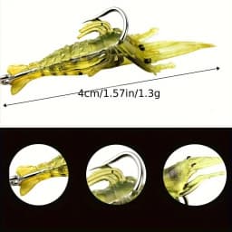 This Is a Set That Includes 1 Box Artificial Bait and Hook Fishing Equipment, Very Suitable for Fishing Enthusiasts