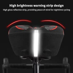 Bicycle seat cushion, saddle cover, men's and women's bicycle seat cushion, adjustable soft cushion bicycle seat cushion