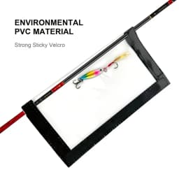 1/2pcs Transparent Fishing Lure Storage Bags, Anti-Scratch PVC Lure Protector Covers for Bait Tackle Organization