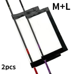 1/2pcs Transparent Fishing Lure Storage Bags, Anti-Scratch PVC Lure Protector Covers for Bait Tackle Organization