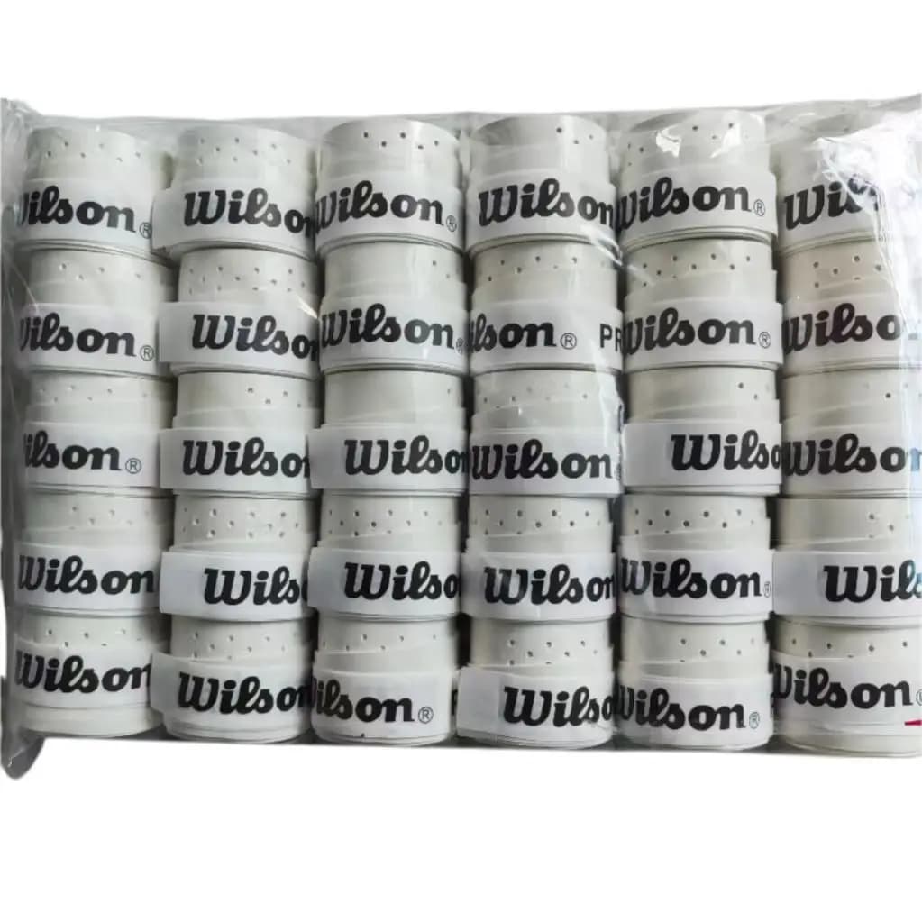 30pc Wilson Tennis Overgrip Padel Racket Single Grip Tape Anti Slip Outdoor Training Replacement Sweatband Badminton Accessories