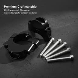 Aluminum Alloy TT Aerobar Riser Spacer for 31.8mm Handlebar – Triathlon Road Bike Extension Kit (Modular 10mm/20mm Stackable