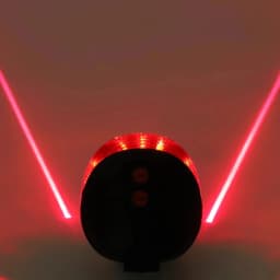 1/3pcs Waterproof Bicycle Cycling Lights Taillights LED Laser Safety Warning Bicycle Lights Bicycle Tail Bicycle Accessories