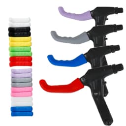 1/2PC Thickened silicone material bicycle brake handle protective cover, mountain bike anti-skid cover and bicycle accessories