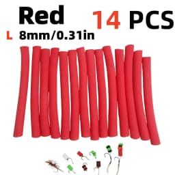 14pcs Buoyancy Fishing Foam Stick Carp Fishing Pop Up Zig Rig Foam Sticks Fly Tying Material for Parachute Dry Fly