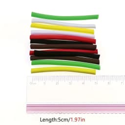 14pcs Buoyancy Fishing Foam Stick Carp Fishing Pop Up Zig Rig Foam Sticks Fly Tying Material for Parachute Dry Fly