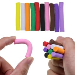 14pcs Buoyancy Fishing Foam Stick Carp Fishing Pop Up Zig Rig Foam Sticks Fly Tying Material for Parachute Dry Fly