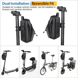 Quick Release 5L EVA Electric Scooter Bag Accessories Electric Vehicle Bag With USB Port Waterproof Scooter Front Bag Bike Bag