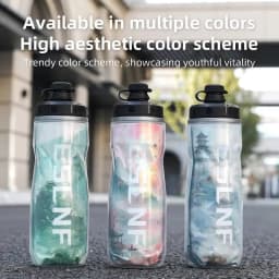 ESLNF Insulated And Outdoor Ice-Protected Heat Bottles 610Ml PP5 Bicycle - Sports Cup Cycling Bike Water Bottle -  IceProtected
