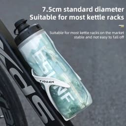 ESLNF Insulated And Outdoor Ice-Protected Heat Bottles 610Ml PP5 Bicycle - Sports Cup Cycling Bike Water Bottle -  IceProtected