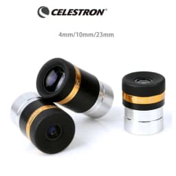 Celestron 62 degree aspherical high-definition eyepiece 4/10/23mm Fully Coated for 1.25" Astronomy Telescope