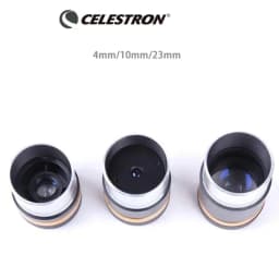 Celestron 62 degree aspherical high-definition eyepiece 4/10/23mm Fully Coated for 1.25" Astronomy Telescope