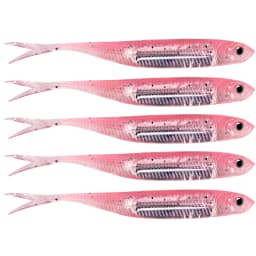 THKFISH 5pcs/6pcs Fishing Bait Lures 100mm 75mm Soft Silicone Artificial Bait Saltwater 3.9g Rubber Soft Lure For Bass Fishing