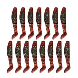 15pcs Fishing Bait 5.5CM 2G T-tail Soft Bait Luya Fake Bait Soft Worm Soft Bait Single Tail Worm Fishing Lures Lure Carp Fishing
