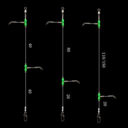 PD Fishing Tackle Nylon Tenpin Line Set Sea Fishing Wreck Pulling Stream Shore Fishing Long Casting Gourd Connector Accessories