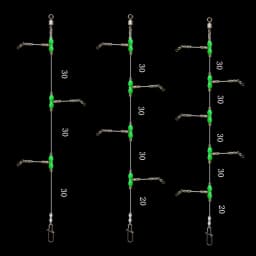 PD Fishing Tackle Nylon Tenpin Line Set Sea Fishing Wreck Pulling Stream Shore Fishing Long Casting Gourd Connector Accessories