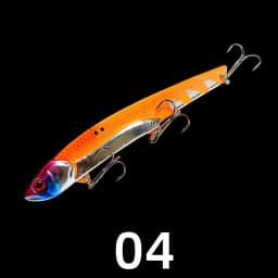 35g 10.5cm Metal VIB LureFishing Spoon Freshwater Fishing Hard Lure Slice Jig Bait Spoon Fishing Tackle Metal Jigging