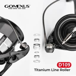 Gomexus Line Roller For Shimano Stella Twin Power Stradic Vanford Vanquish Soare Exsence Spinning Fishing Smooth Accessory
