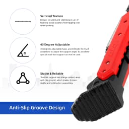 Ulip Scooter Upgrade V2.0 Foot Support Expandable Side Parking Kickstand For Xiaomi/Max G30/Zero/Kaabo/Vsett 9 Electric Scooter