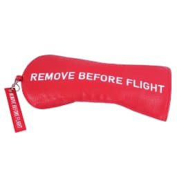 Red Remove Before Flight Golf Headcover Golf 460CC Driver Cover Wood Hybrid Mallet Cover