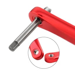 MUQZI Pedal Thread Tap Bike Right Left Crank Thread Tap For 9/16 Inch Pedal Thread Repair Tool