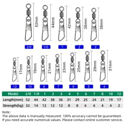 DNDYUJU 100pcs Stainless Steel A-type Pin Fishing Lure Connector Fishing Bearing Rolling Swivels Carp Fishing Accessories