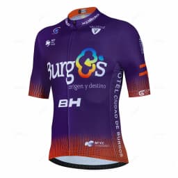 New BH Burgs Team 2027 Cycling Jersey 19D Bike Shorts Set Ropa Ciclismo Mens MTB Summer Quick Dry Bicycle Maillot Pants Clothing