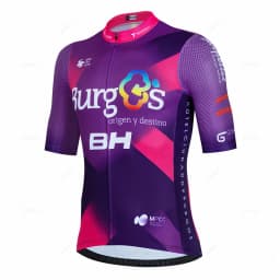 New BH Burgs Team 2027 Cycling Jersey 19D Bike Shorts Set Ropa Ciclismo Mens MTB Summer Quick Dry Bicycle Maillot Pants Clothing