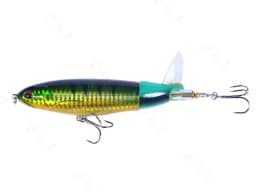 13g 17g 36g Whopper Popper Propeller Topwater Fishing Lures Artificial Bait Hard Crankbait Wobbler Rotating Tail Fishing Tackle