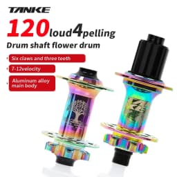 TANKE-Boost 12x148,15x110,Aluminum Bicycle Hub,32 Holes 120 Clicks 4Bearing MTB Mountain Bike Disc Brake Hub HG MS XD 8-12 Speed
