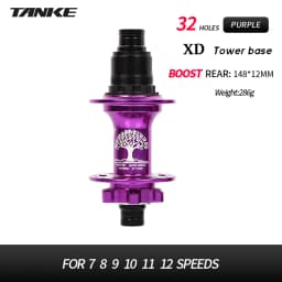 TANKE-Boost 12x148,15x110,Aluminum Bicycle Hub,32 Holes 120 Clicks 4Bearing MTB Mountain Bike Disc Brake Hub HG MS XD 8-12 Speed