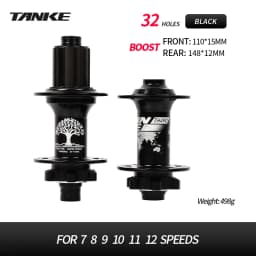 TANKE-Boost 12x148,15x110,Aluminum Bicycle Hub,32 Holes 120 Clicks 4Bearing MTB Mountain Bike Disc Brake Hub HG MS XD 8-12 Speed