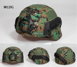MICH2000 Helmet Cover Outdoor Sports Airsoft Gear Helmet Accessory Tactical Camouflage Cloth Helmet Cover for MICHHelmet