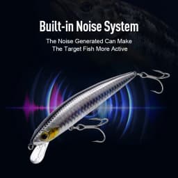 KINGDOM SP Shadow Fishing Lures 6.5g 9g 14g 14.2g Suspending Minnow Wobbler Crank Baits Artificial Sea Bass Pike Fishing Tackle