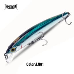 KINGDOM SP Shadow Fishing Lures 6.5g 9g 14g 14.2g Suspending Minnow Wobbler Crank Baits Artificial Sea Bass Pike Fishing Tackle