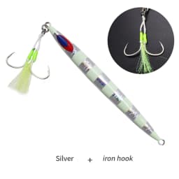 ZYZHE Sea Fishing JiG Lure 80-300G Pencil Bait Big Gram Heavy Striped Artificial Hard Bait Deep Sea Boat Fishing Fakebait Tackle