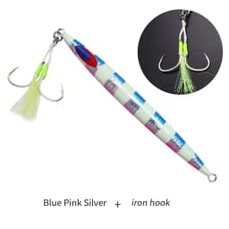 ZYZHE Sea Fishing JiG Lure 80-300G Pencil Bait Big Gram Heavy Striped Artificial Hard Bait Deep Sea Boat Fishing Fakebait Tackle