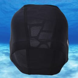 Men's Adjustable Summer Waterproof Quick-dry Swimming Caps Nylon Elasticity Flexible Durable Adult Male Swimming Hat