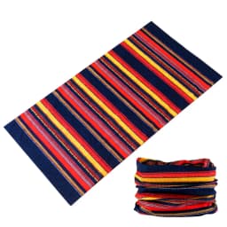 Tubular Seamless Bandanas Unisex Striped Head Scarf For Woman Man Tactical Face Masks Cycling Headband Balaclava Male Headsacrf