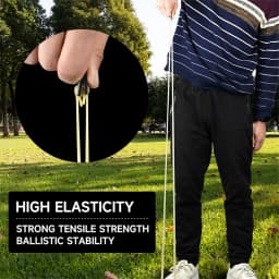 1.5/2.0MM Thick Slingsshots Rubber Band with High Tensile Strength and Elastic Latex Catapult Rubber Band Hunting Accessories