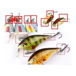 400/500pcs Fishing Split Rings 4-10mm Crank Hard Bait Snap Strengthen Double Loop Split Open Carp Fishing Lure Pesca Accessories