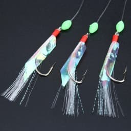 5 Pcs/Set Multi-Color Soft Silverskin Fishing Lure Set Imitation Fish Shrimp Bait with Crystal Barbed Hook for Variety Fish