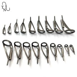 TN99 5PCS TUCRLST Fishing Tip Guides Building Fishing Rod Guides Ring Saltwater Repair Kit For Fishing Replacement Accessorie