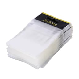 100Pcs Transparent Plastic Small Fish Hook Bags Fishing Accessories Bag Fishing Bag For Fishing Shop