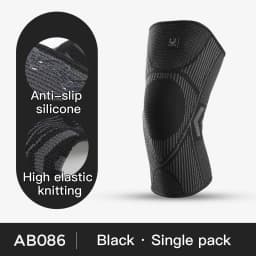1PCS Fitness Running Cycling Knee Support Braces Elastic Nylon Sport Compression Knee Pad Sleeve for Basketball Volleyball